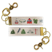 Ski Icons Keychain