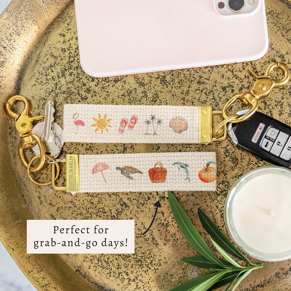 Florida Icons Keychain