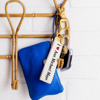 I Love Ann Michael Maye Keychain