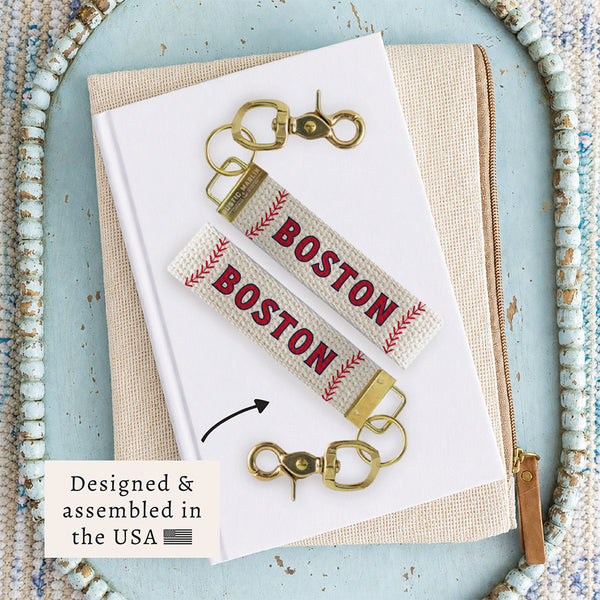 Boston Keychain