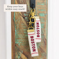 Boston Keychain