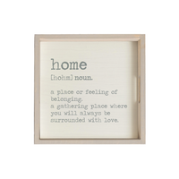 Home Definition Serving Tray