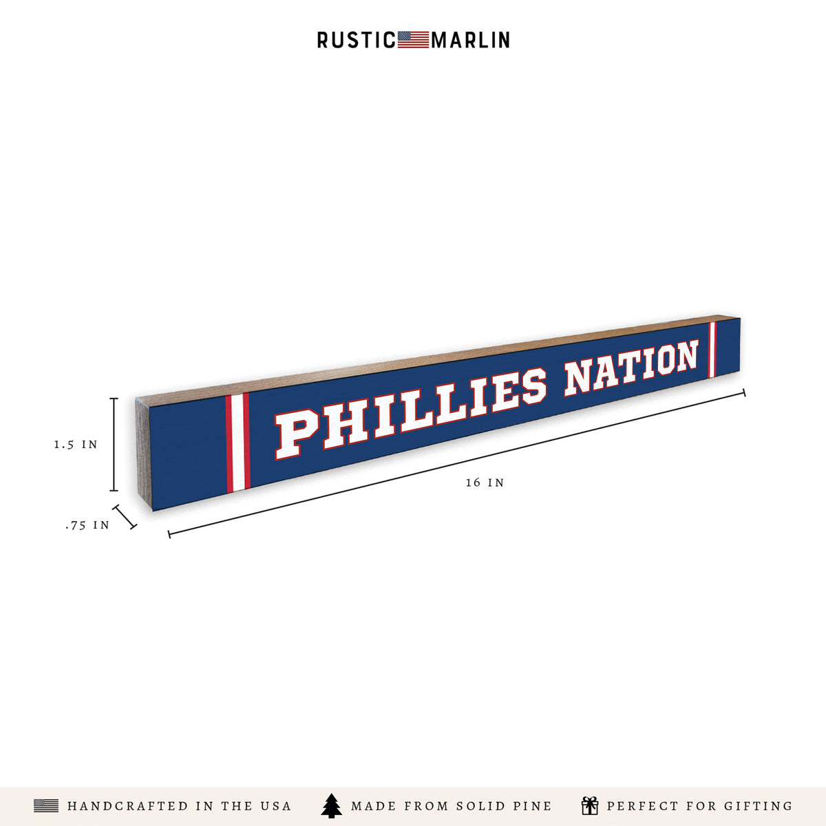 Phillies Nation Skinny Sign