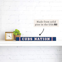Cubs Nation Skinny Sign