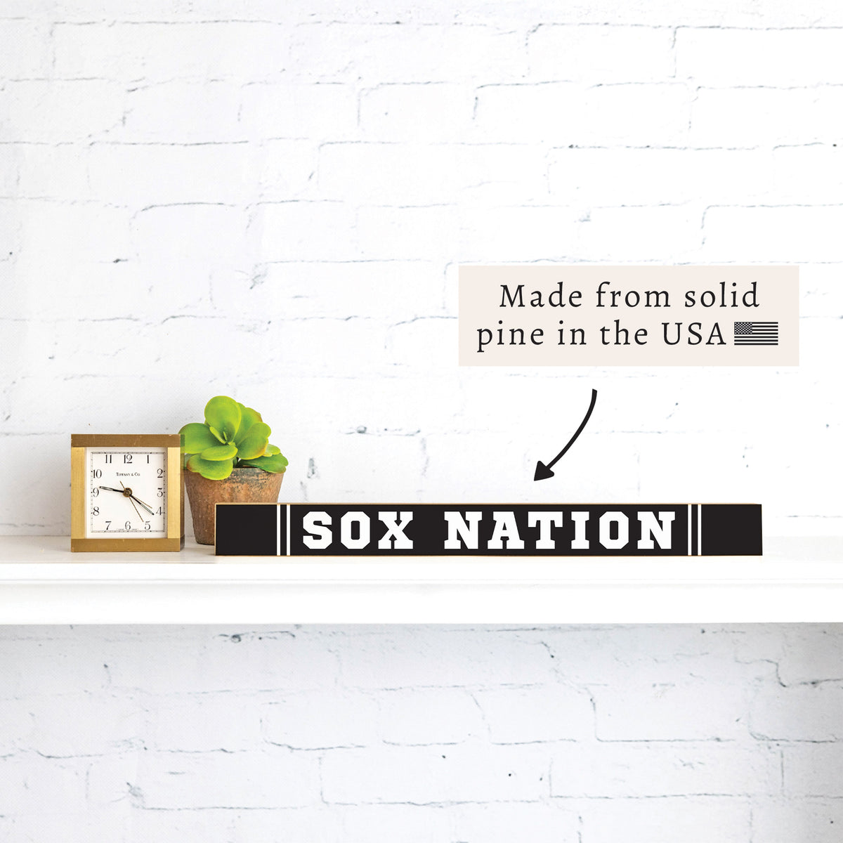 Sox Nation Skinny Sign