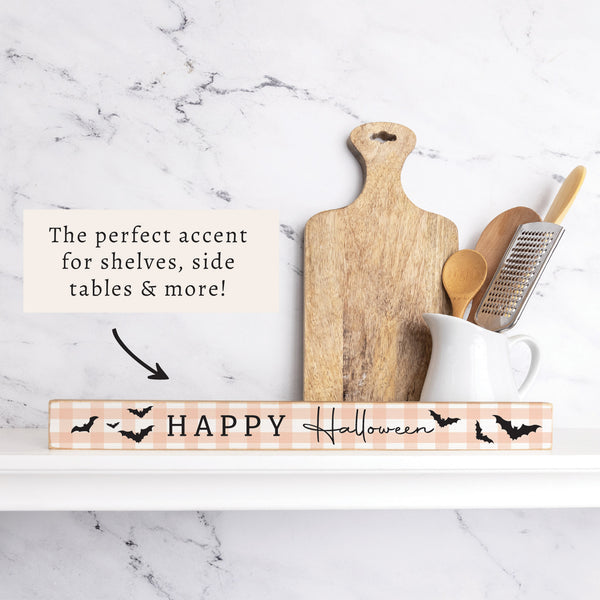Happy Halloween Skinny Sign