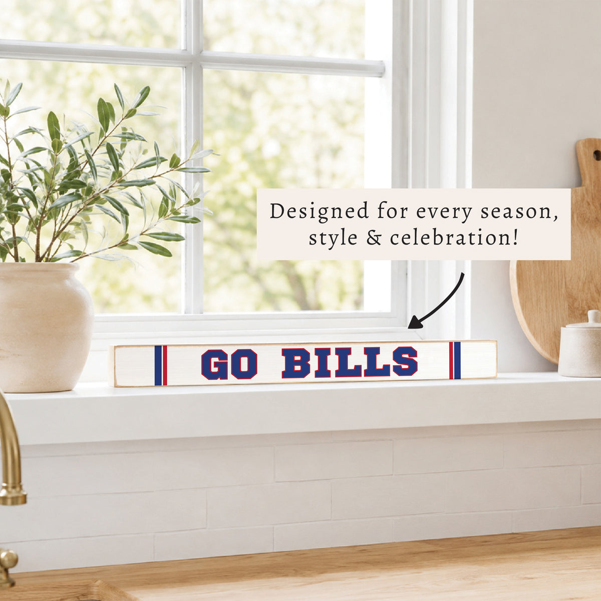 Go Bills Skinny Sign