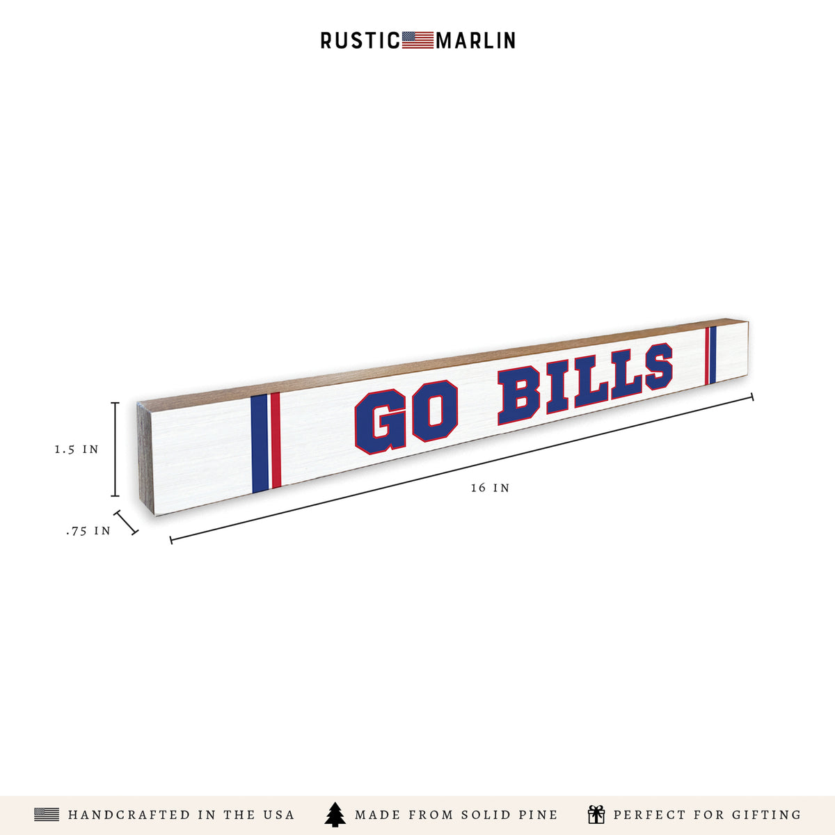 Go Bills Skinny Sign