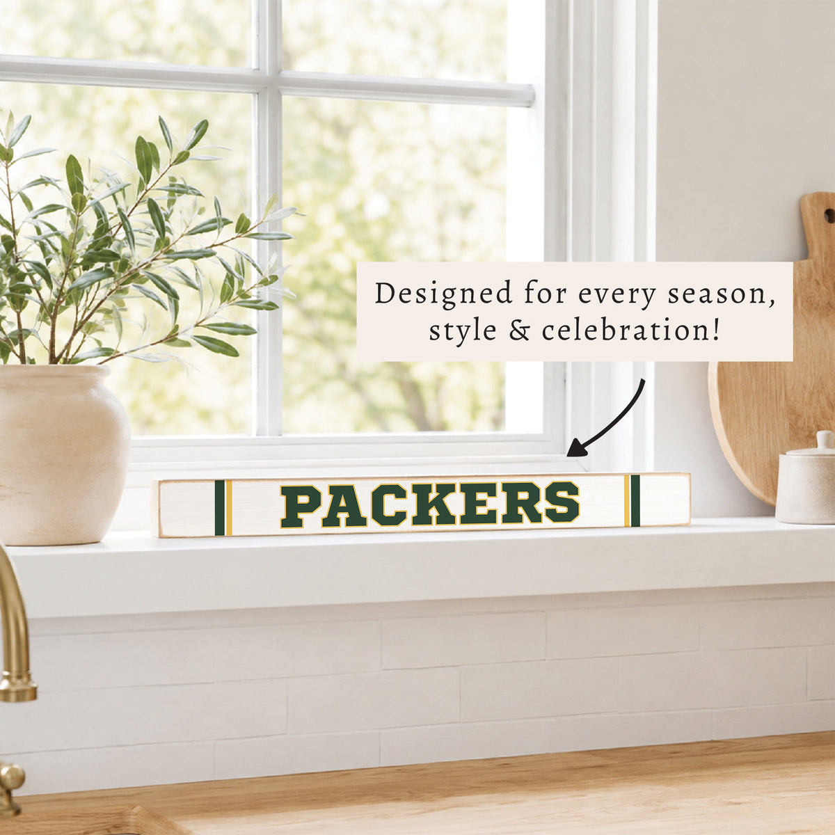Packers Skinny Sign