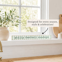Philly Football Sundays Skinny Sign