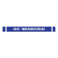 Collegiate Stripe Personalized Skinny Sign