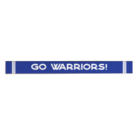 Collegiate Stripe Personalized Skinny Sign