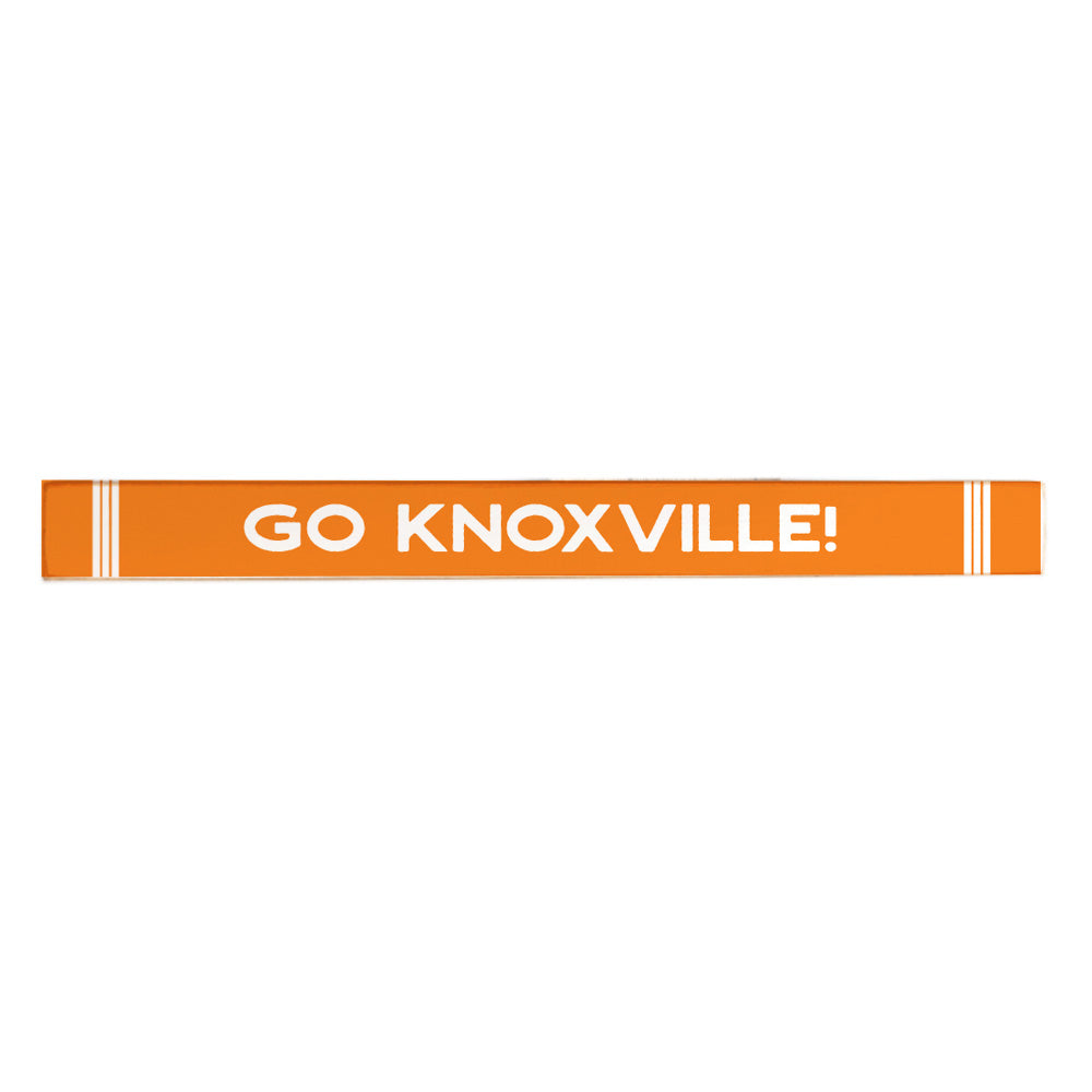 Collegiate Stripe Personalized Skinny Sign