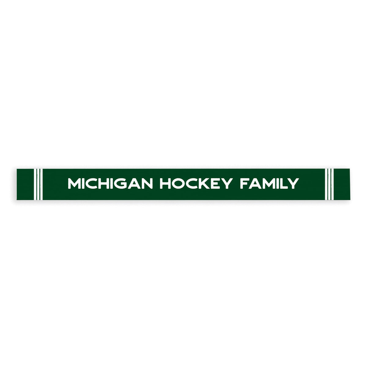 Collegiate Stripe Personalized Skinny Sign
