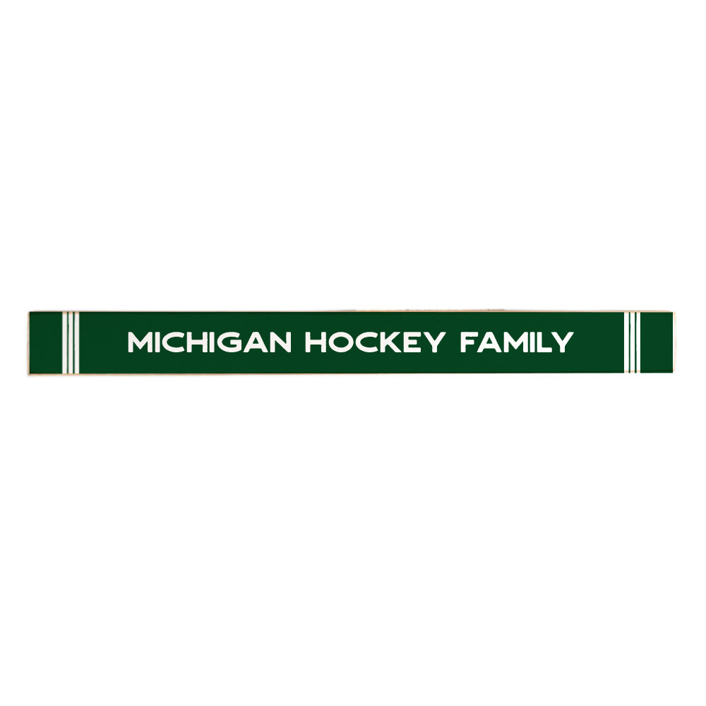 Collegiate Stripe Personalized Skinny Sign