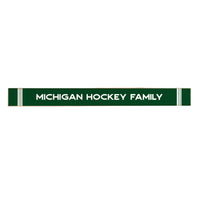 Collegiate Stripe Personalized Skinny Sign