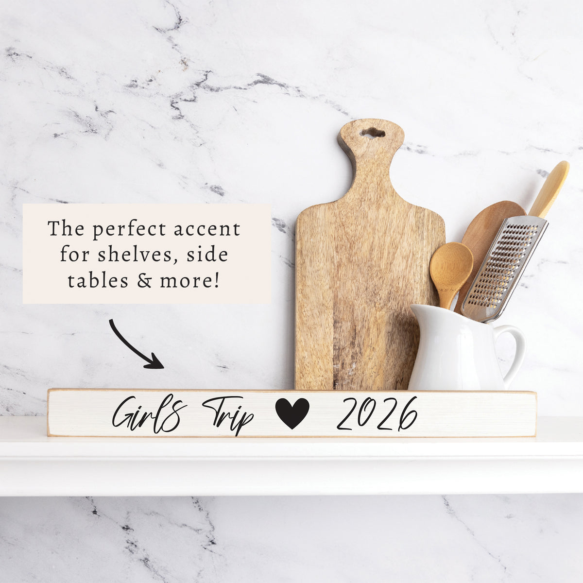 Girls Trip Personalized Skinny Sign