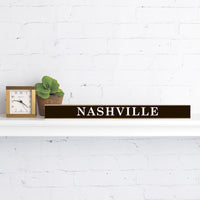 Your Word Black/White Skinny Sign