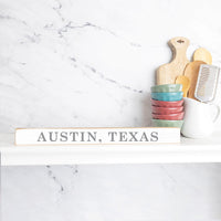 Your Word White/Grey Skinny Sign