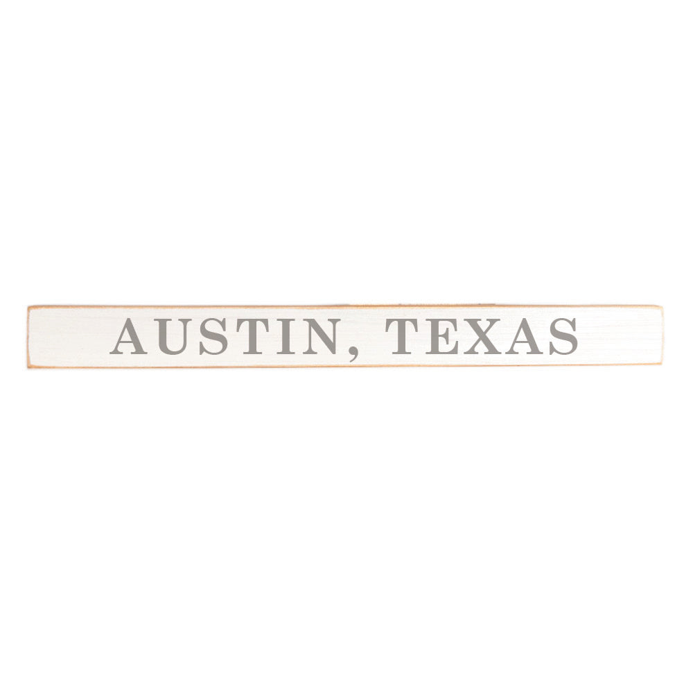 Your Word White/Grey Skinny Sign