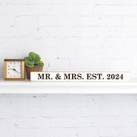 Mr.& Mrs. Skinny Sign