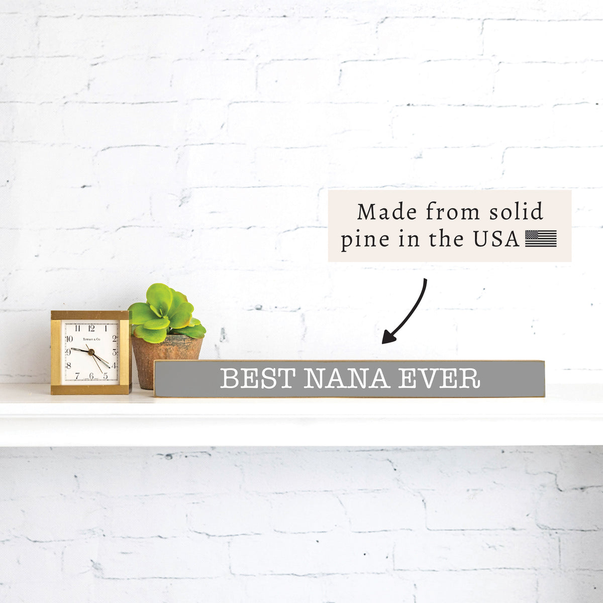 Best Ever Personalized Skinny Sign