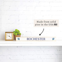 Hydrangea Personalized Skinny Sign