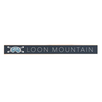Ski Goggle Skinny Wooden Sign