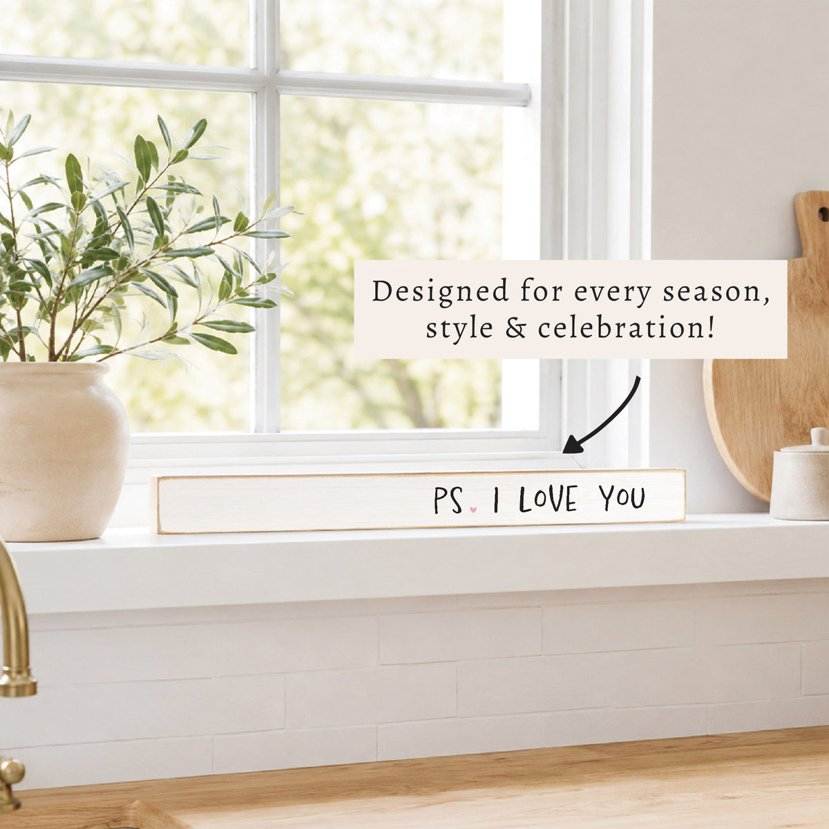 PS I Love You Skinny Sign