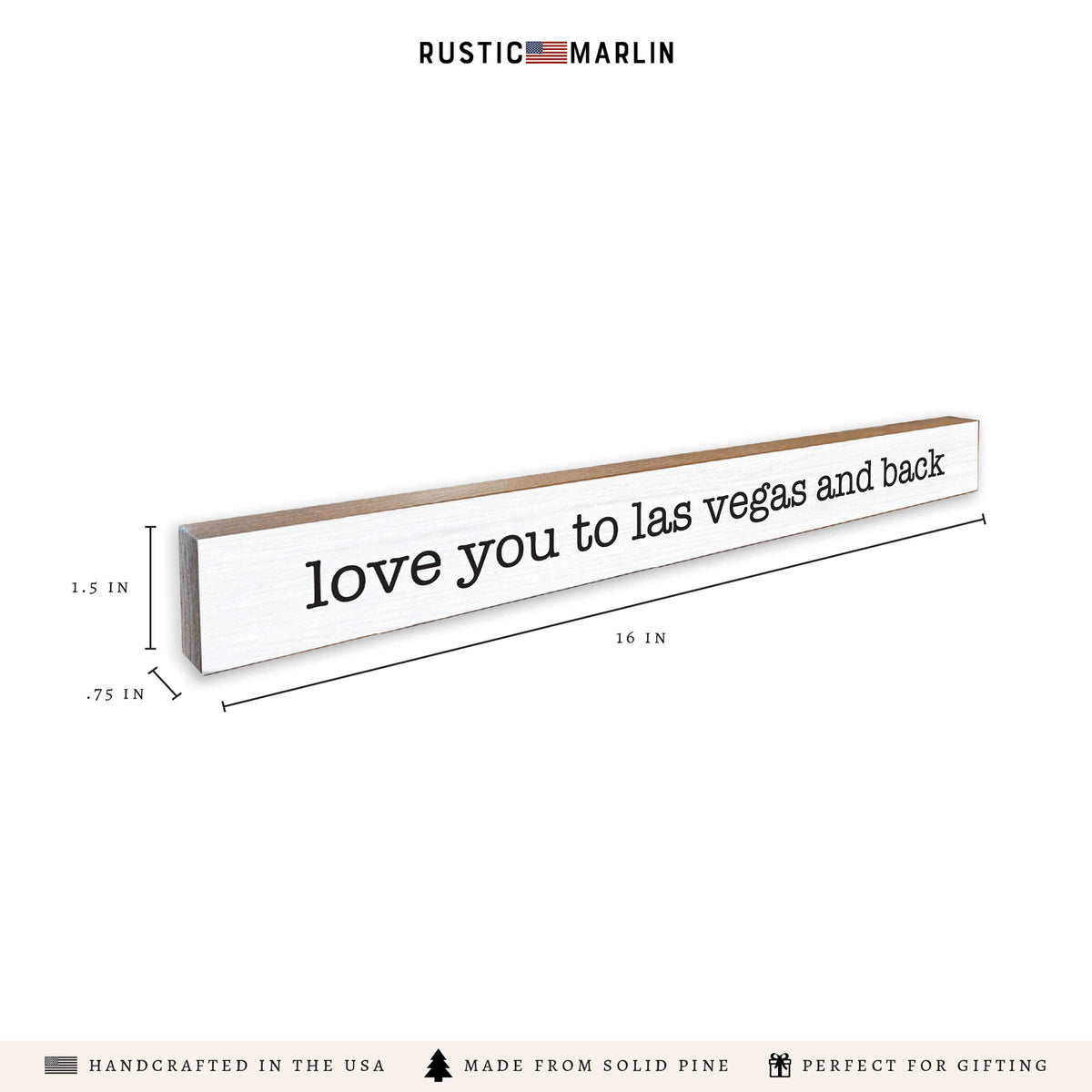 Love You To Las Vegas Sign