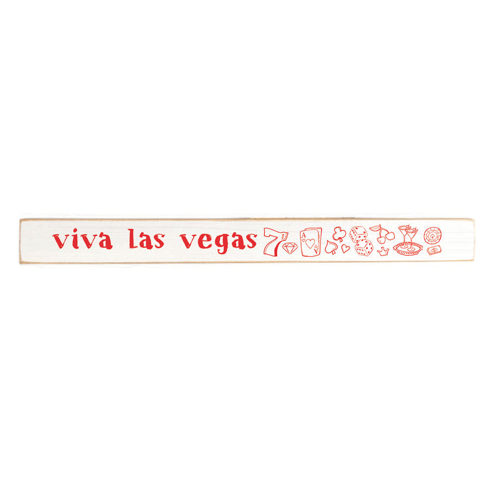 Viva Las Vegas Skinny Sign