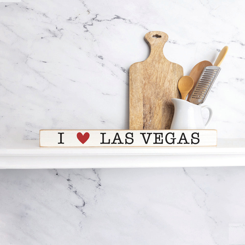 I Love Las Vegas Skinny Sign