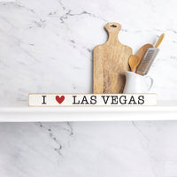 I Love Las Vegas Skinny Sign