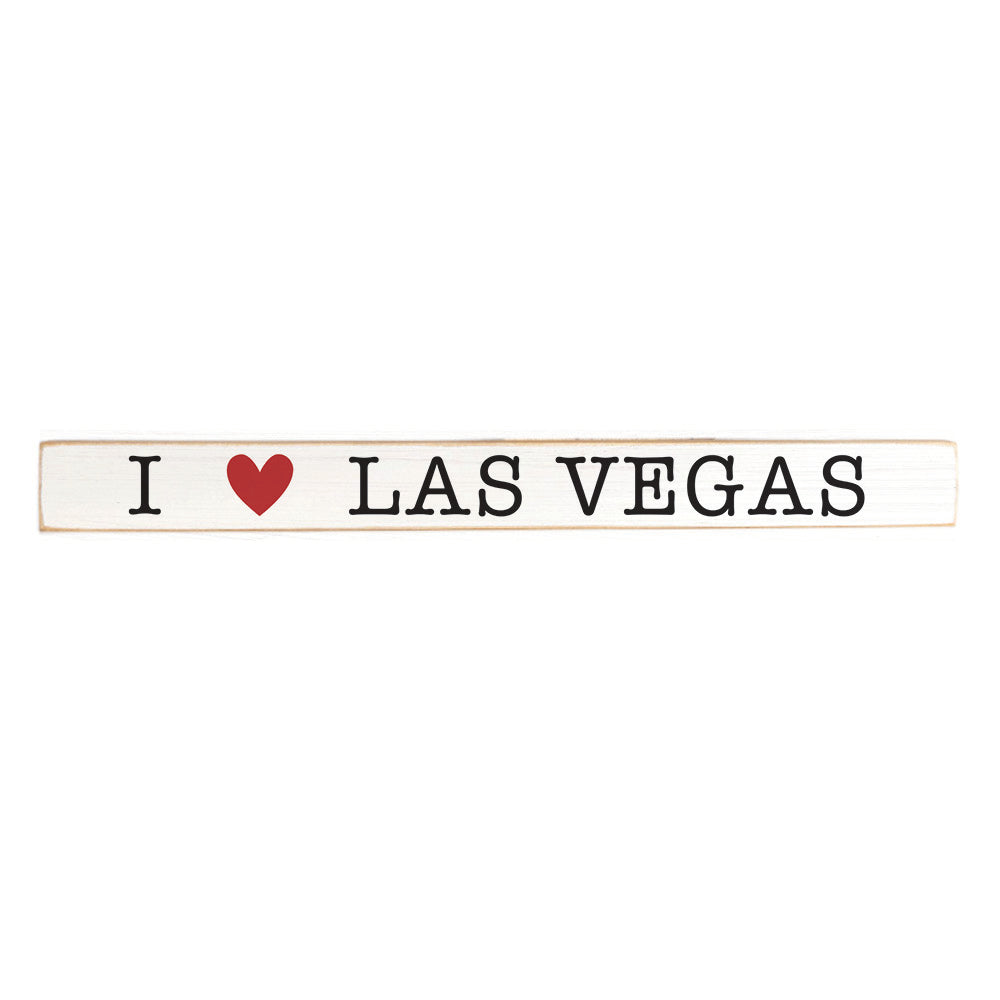 I Love Las Vegas Skinny Sign