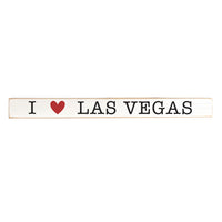 I Love Las Vegas Skinny Sign