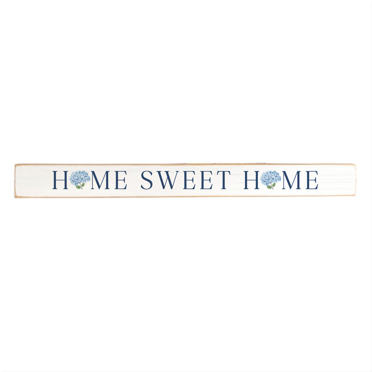 Home Sweet Home Hydrangea Skinny Sign