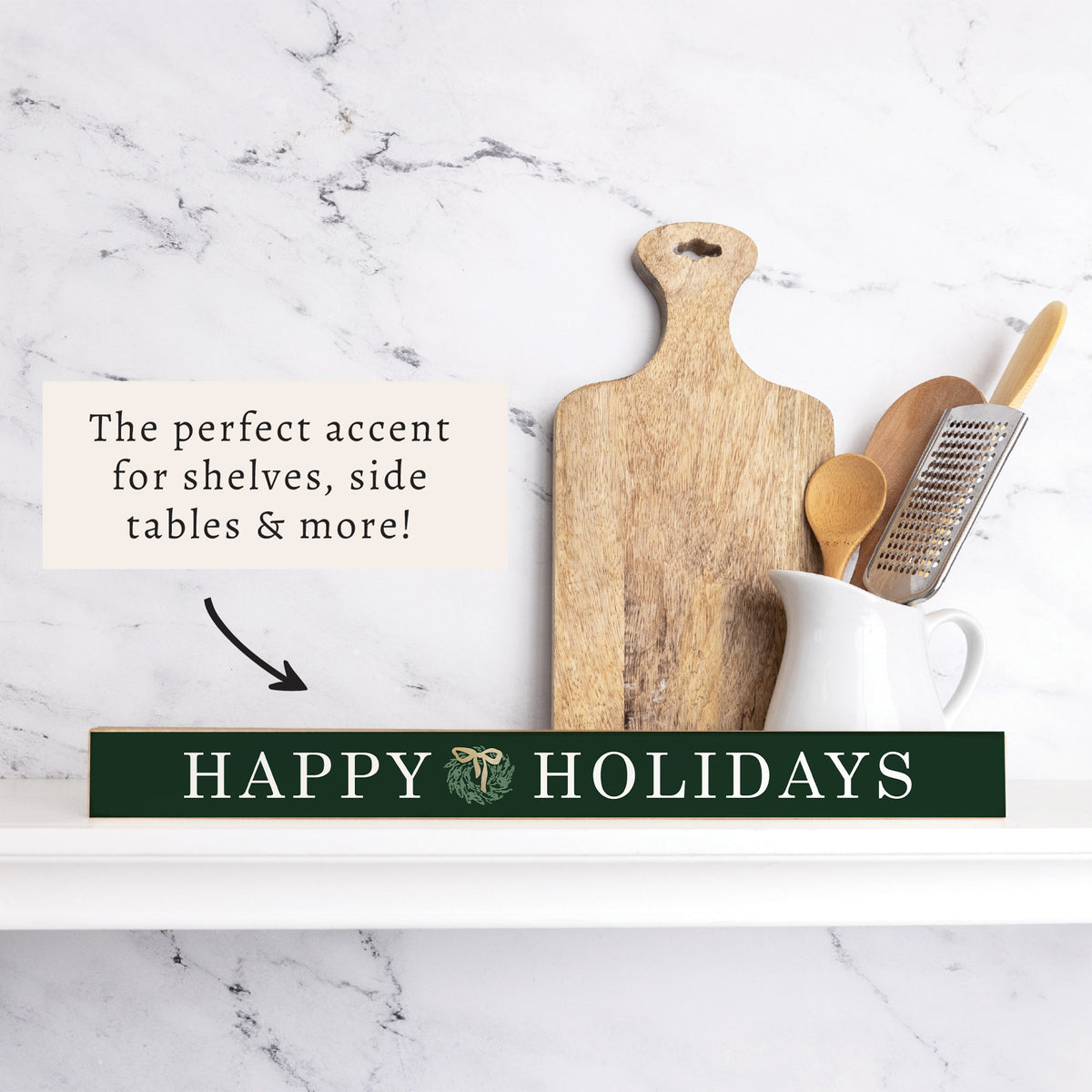 Happy Holidays Skinny Sign