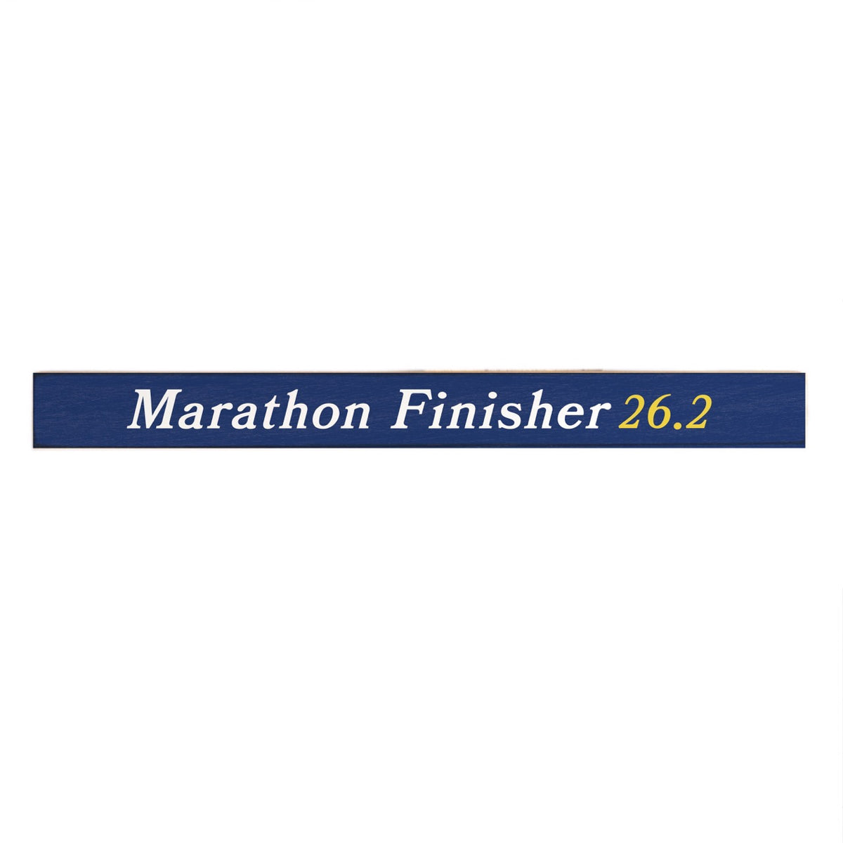 Marathon Finisher 26.2 Boston Skinny Sign
