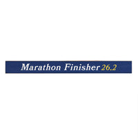 Marathon Finisher 26.2 Boston Skinny Sign