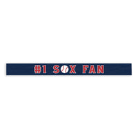 #1 Sox Fan Skinny Sign