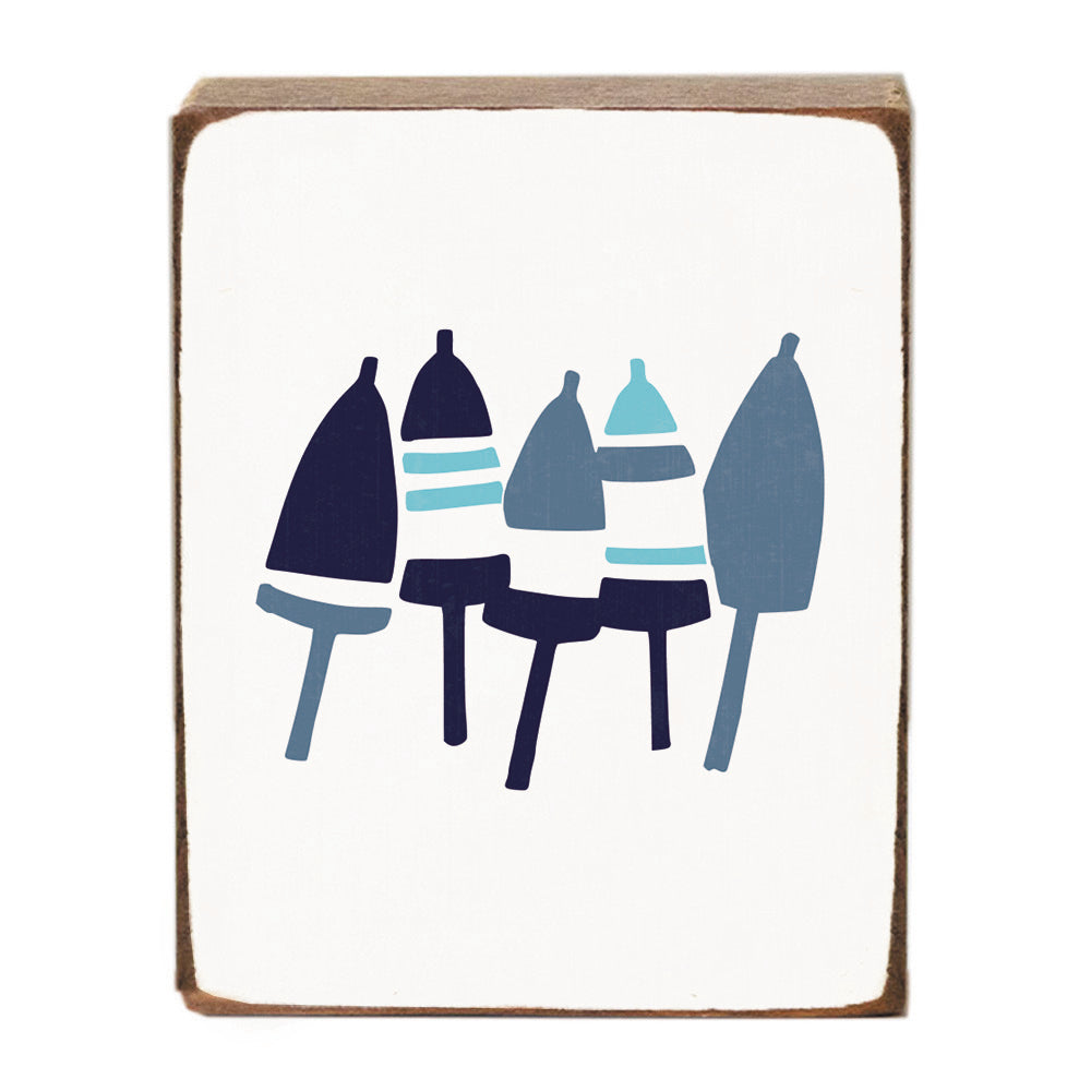 Buoys Wood Block
