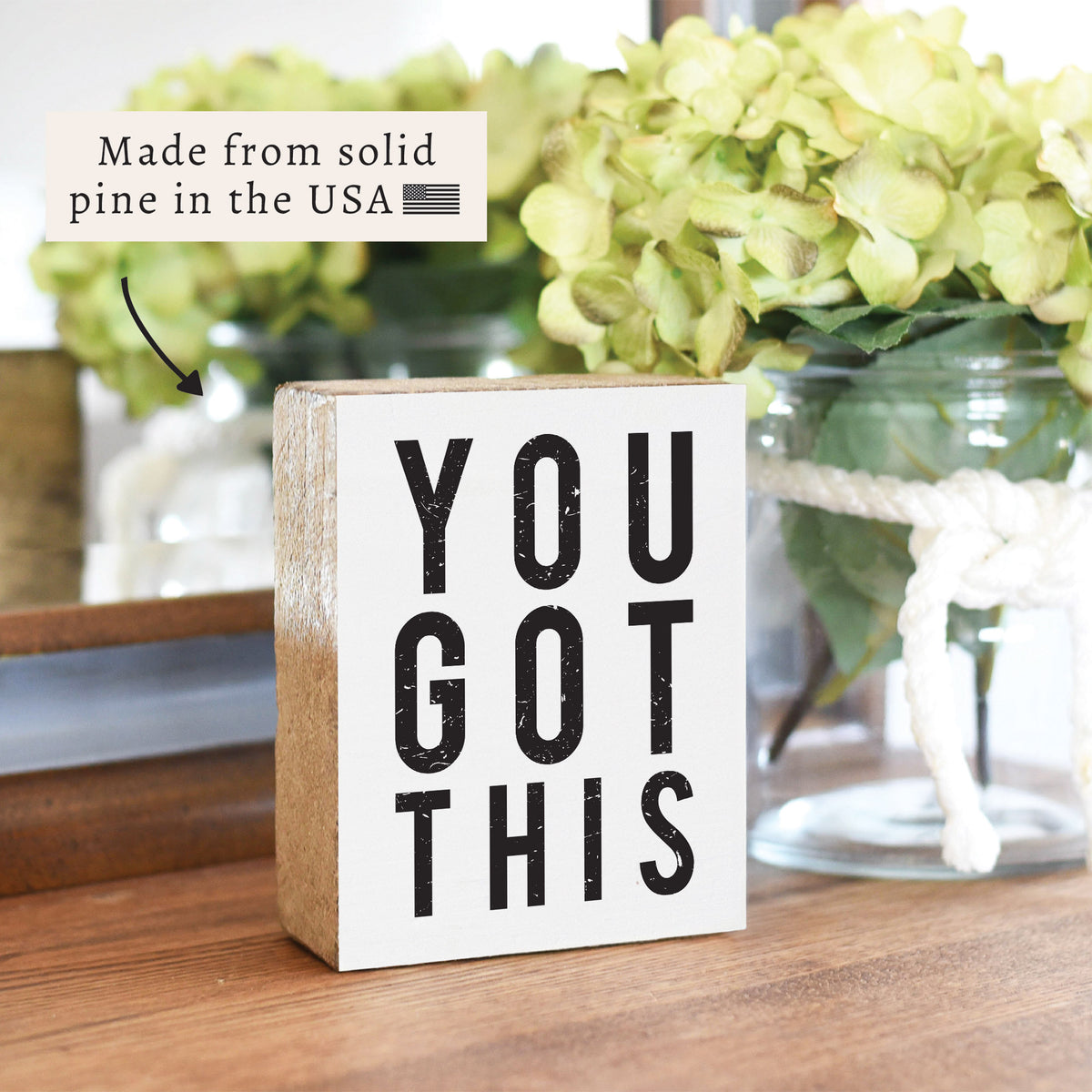 You Got This Block Sign