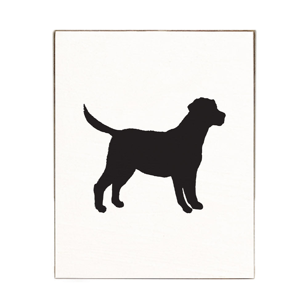 Dog Block Sign