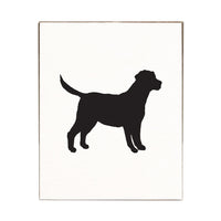 Dog Block Sign