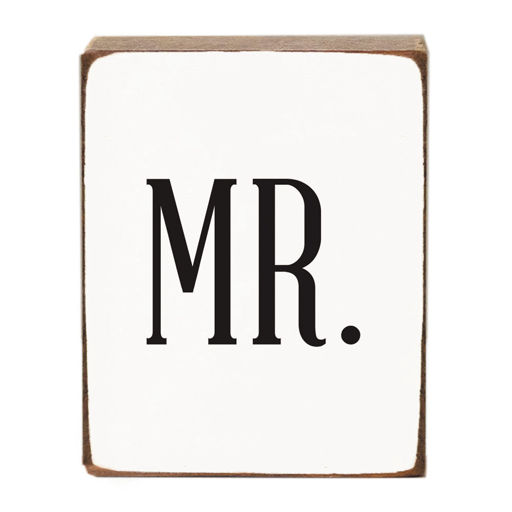 Mr. Wood Block