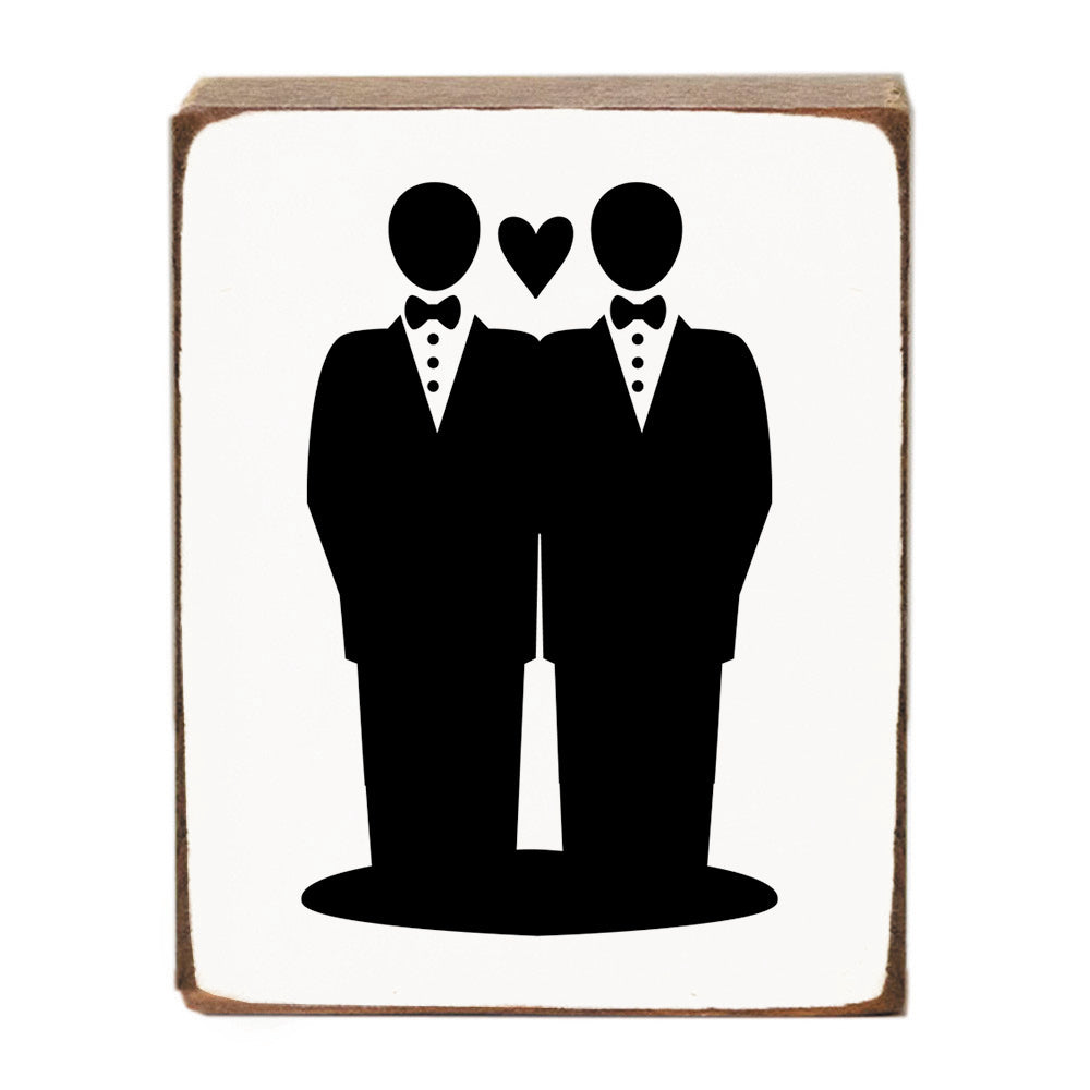 Grooms Wood Block
