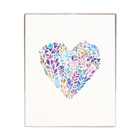Mosaic Heart Block Sign