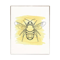 Bee Block Sign