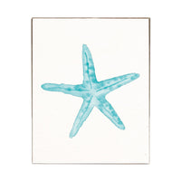 Watercolor Starfish Block Sign