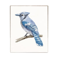 Blue Jay Block Sign